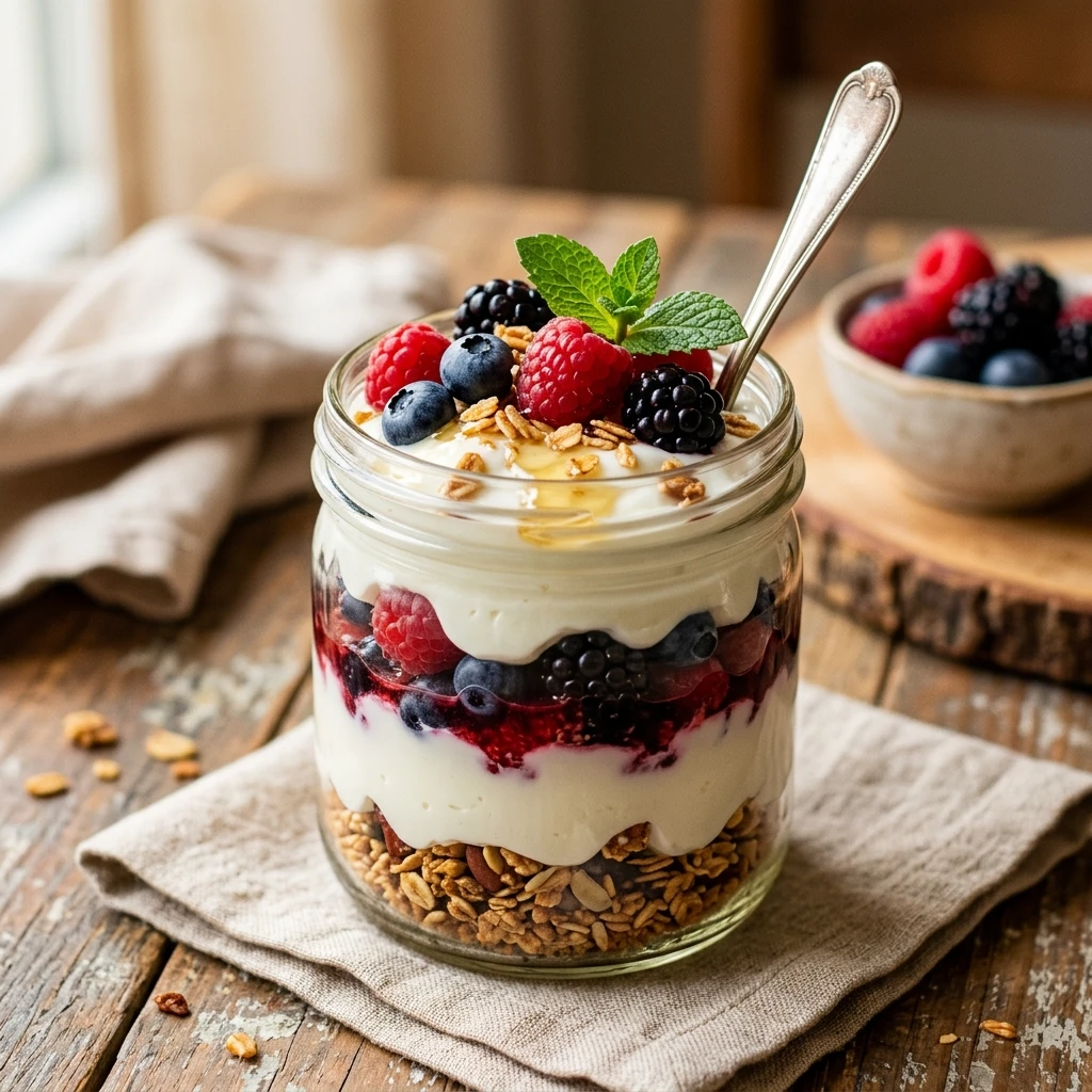 Greek Yogurt Berry Parfait