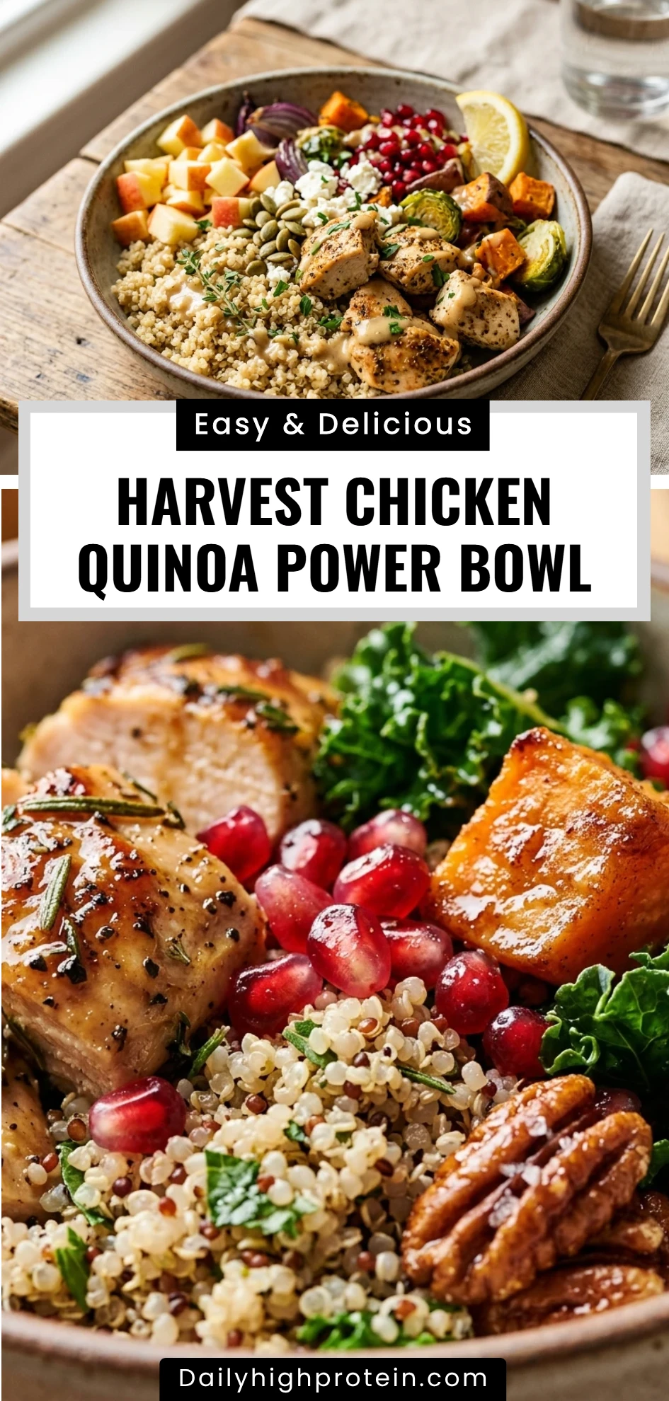 Harvest Chicken Quinoa Power Bowl