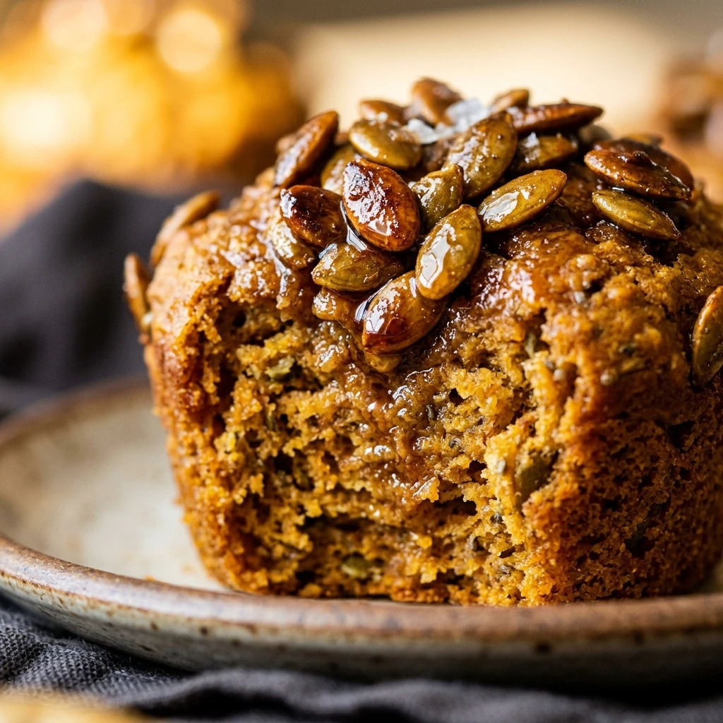 High Protein Pumpkin Muffins