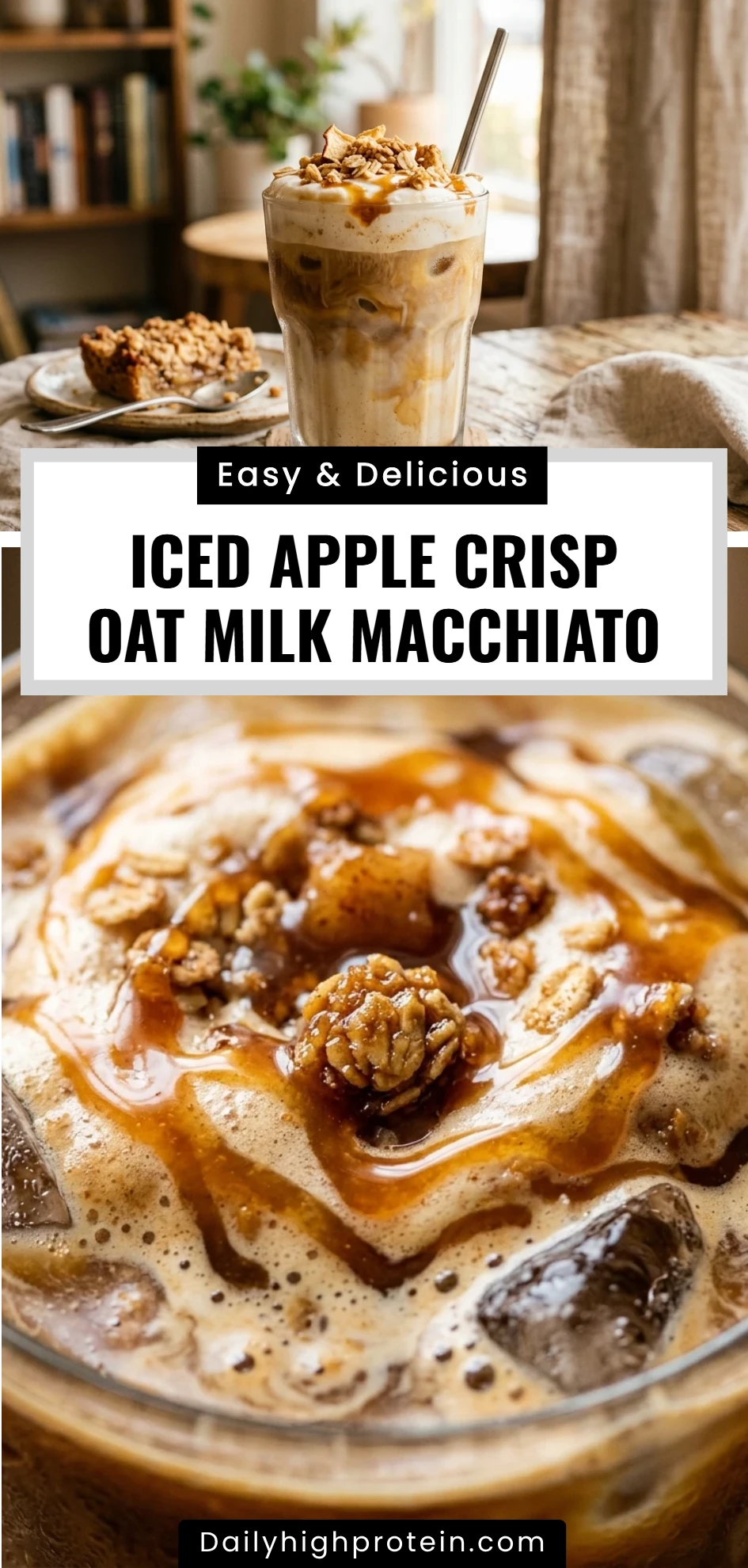 Iced Apple Crisp Oat Milk Macchiato
