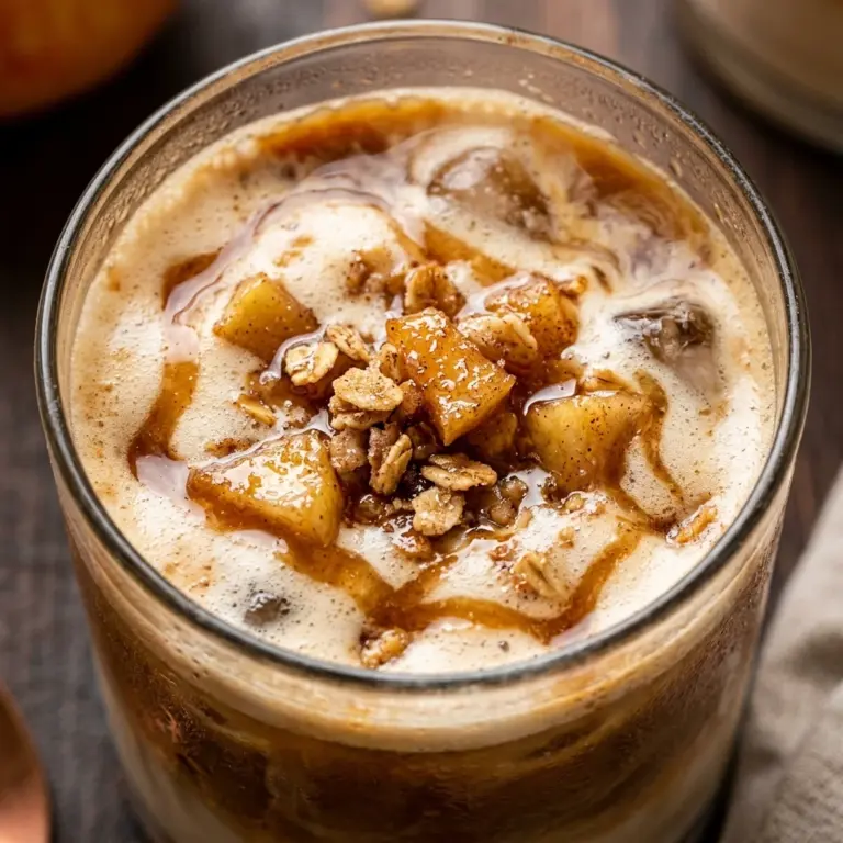 Iced Apple Crisp Oat Milk Macchiato
