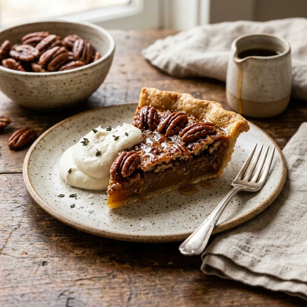 maple pecan pie recipe
