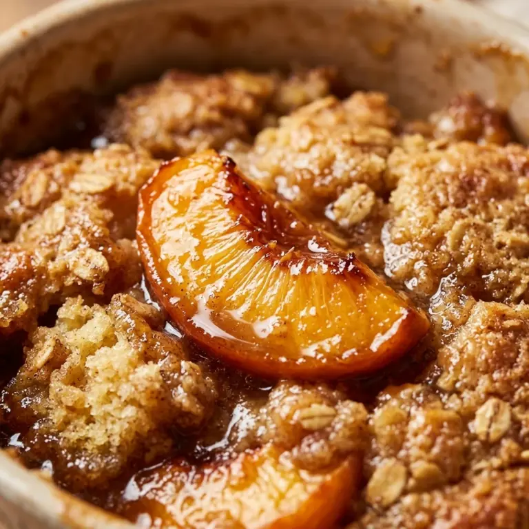 Peach Cobbler Dump Cake