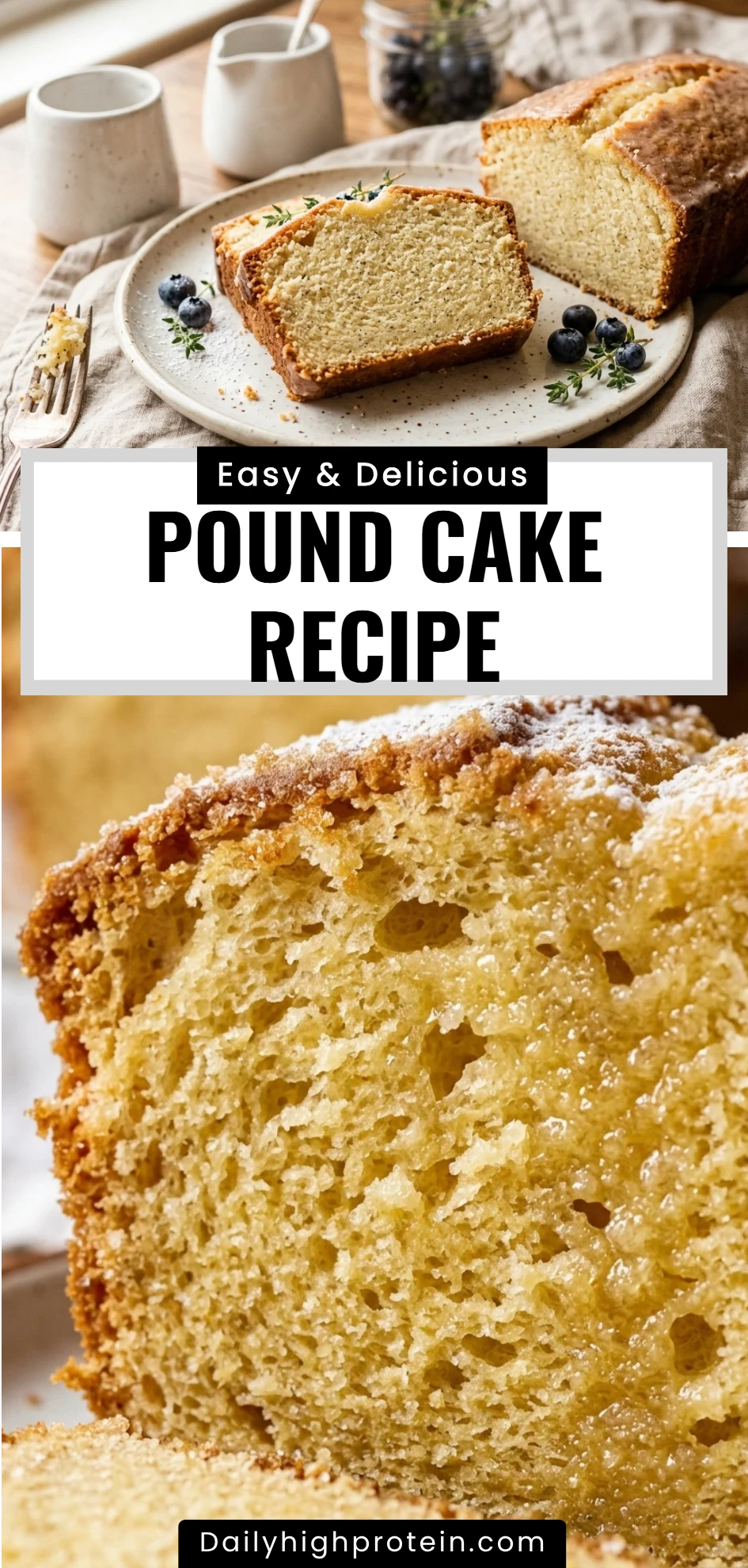 pound cake recipe