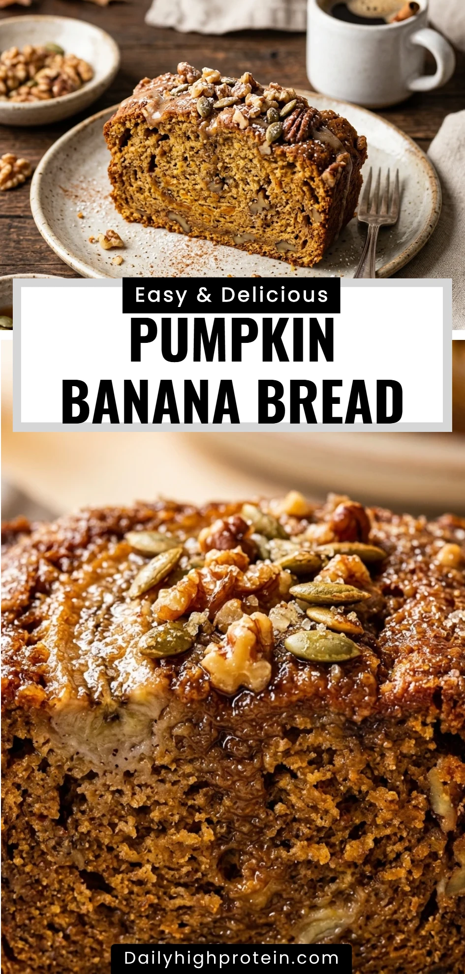 Pumpkin Banana Bread