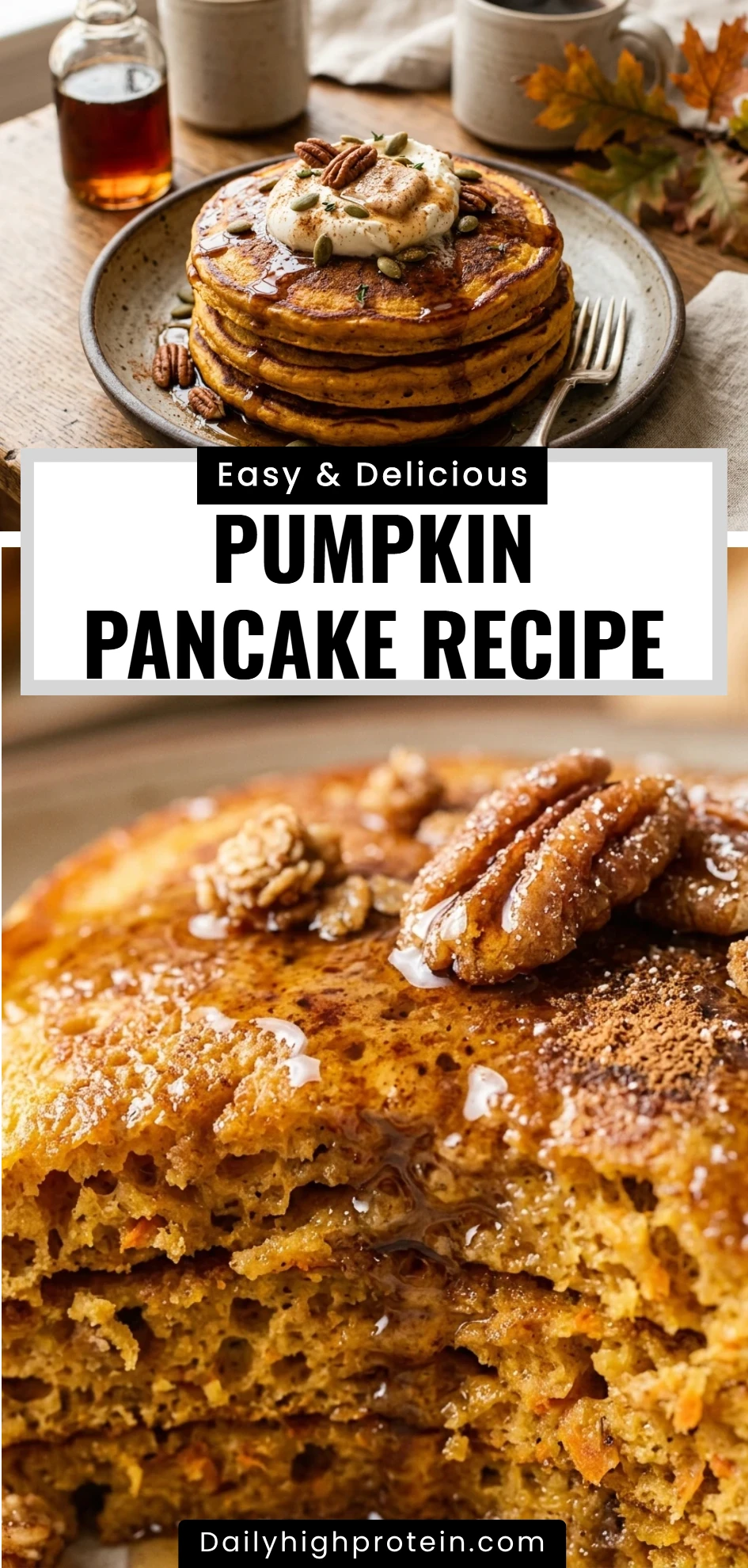 pumpkin pancake recipe