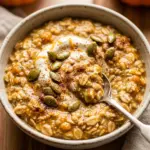 Pumpkin Pie Overnight Oats High Protein