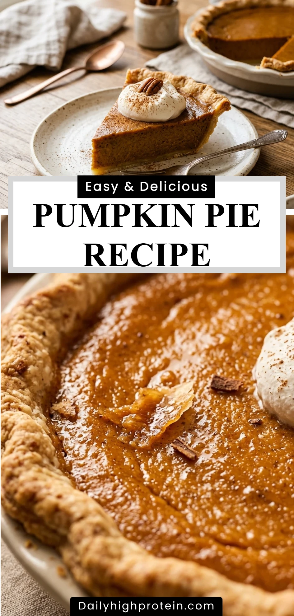 pumpkin pie recipe