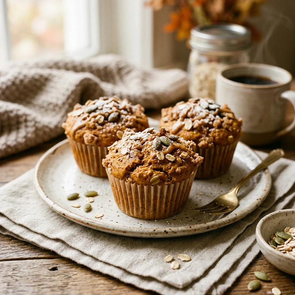 Pumpkin Protein Muffins