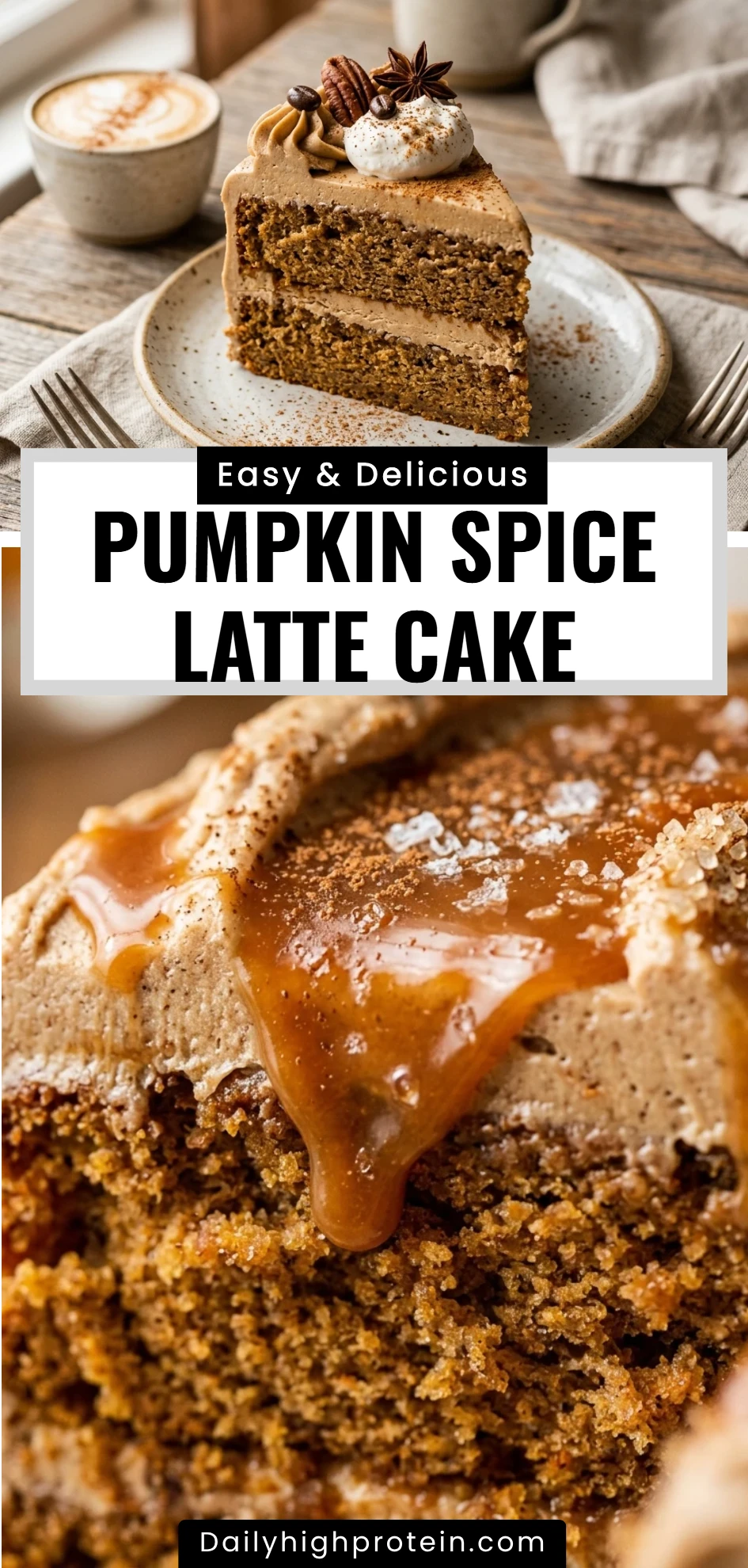 Pumpkin Spice Latte Cake