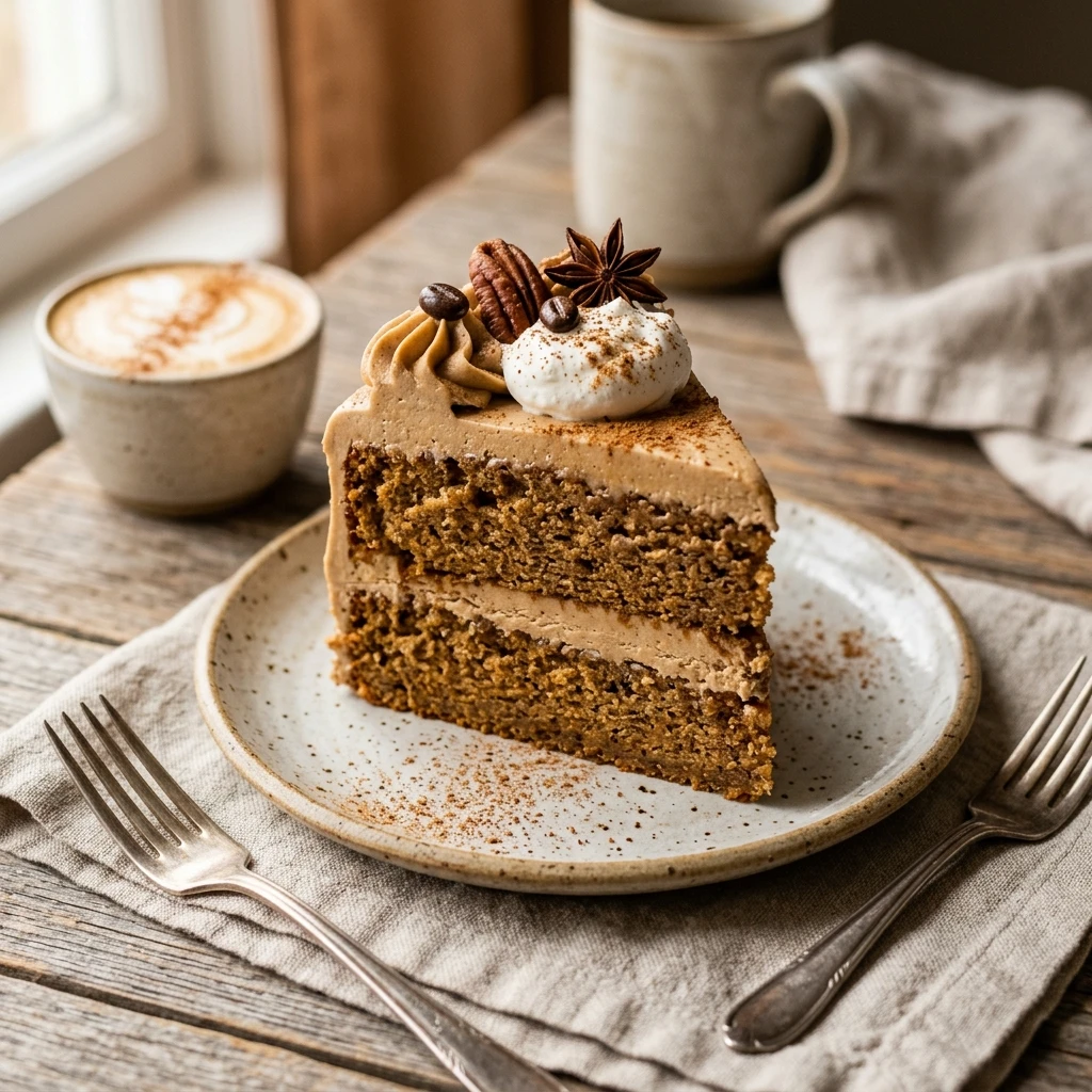 Pumpkin Spice Latte Cake