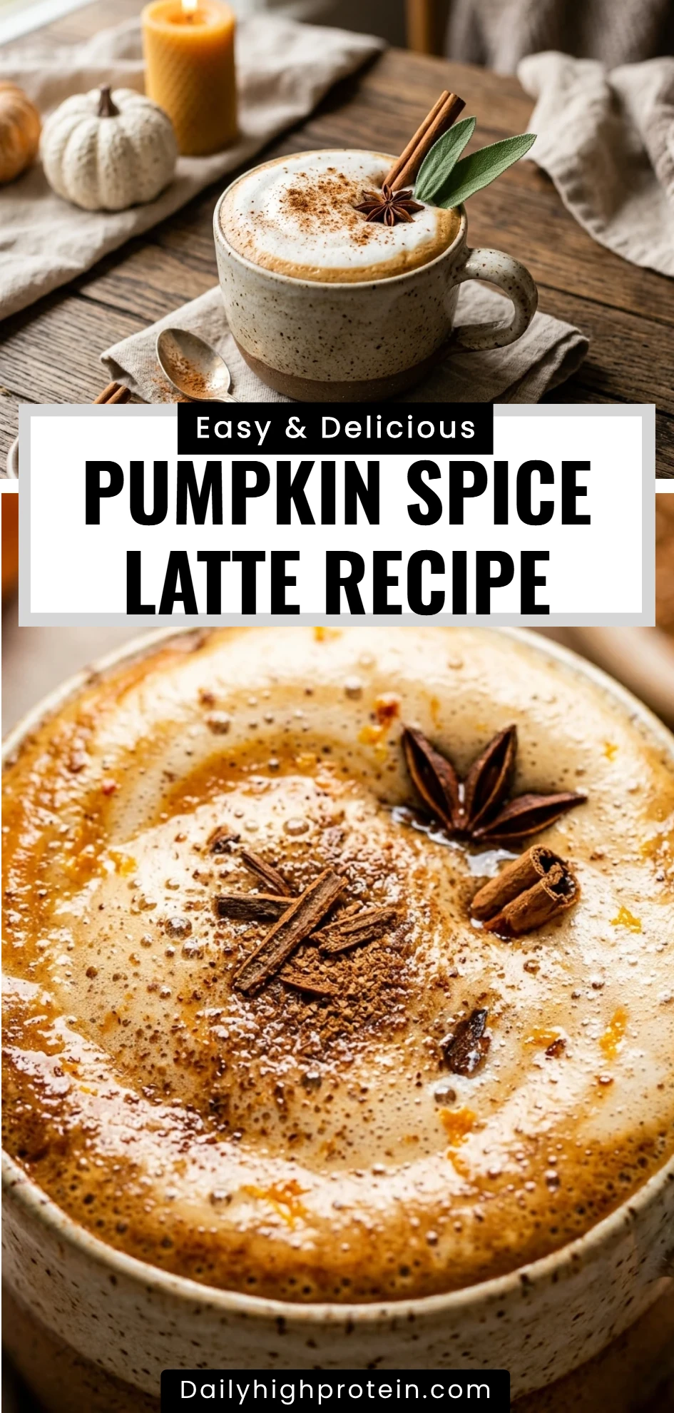 pumpkin spice latte recipe