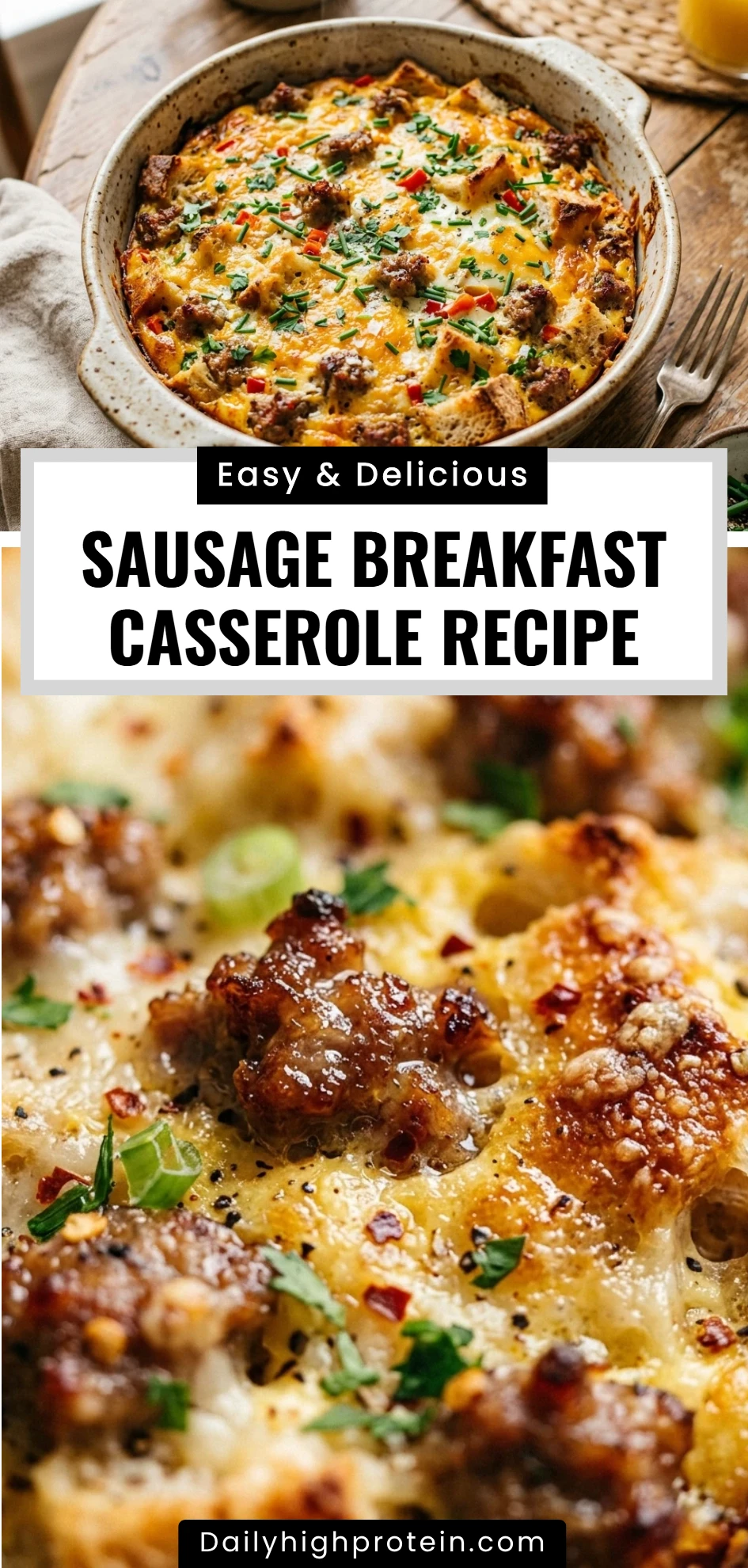 sausage breakfast casserole recipe
