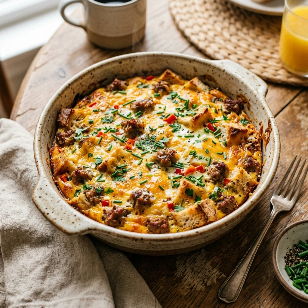 sausage breakfast casserole recipe