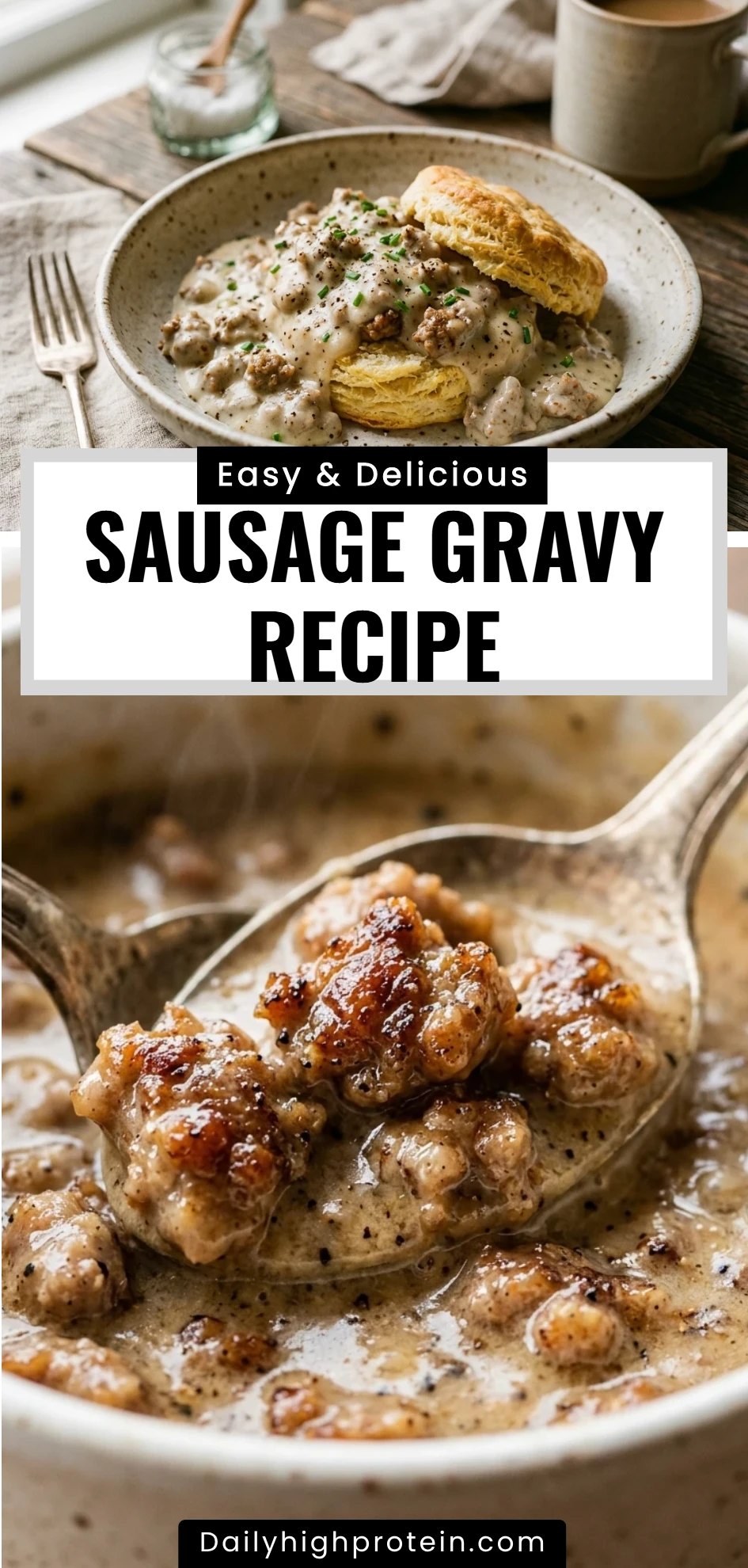 sausage gravy recipe