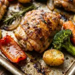 Sheet Pan Chicken And Veggies