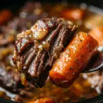 Slow Cooker Pot Roast With Carrots