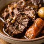Slow Cooker Pot Roast With Carrots
