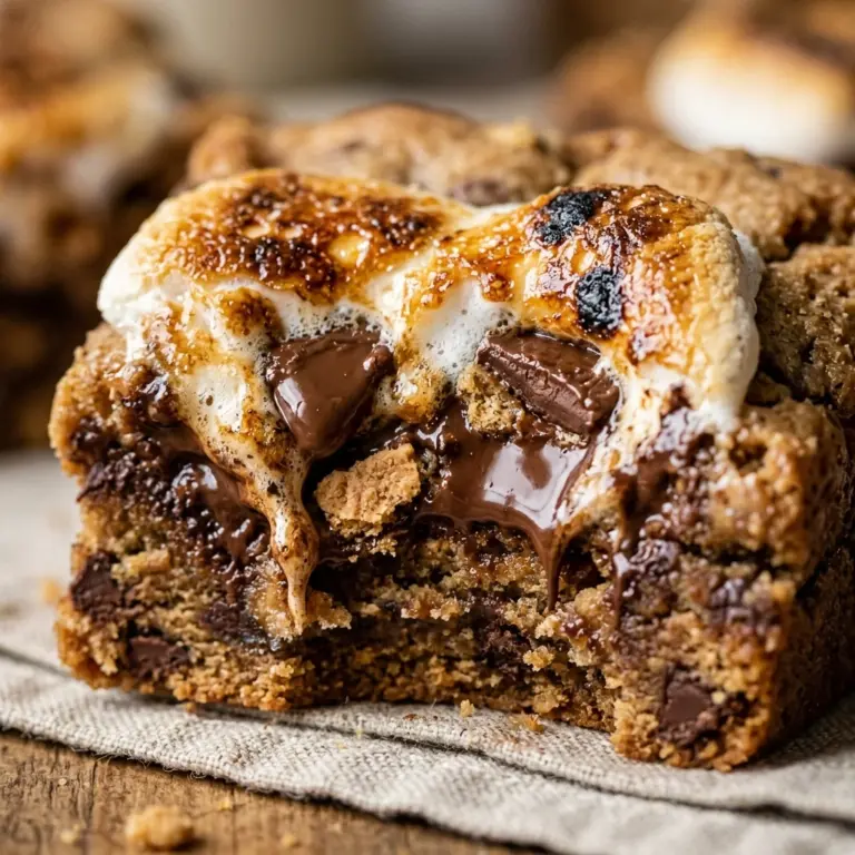 S'mores Cookie Bars