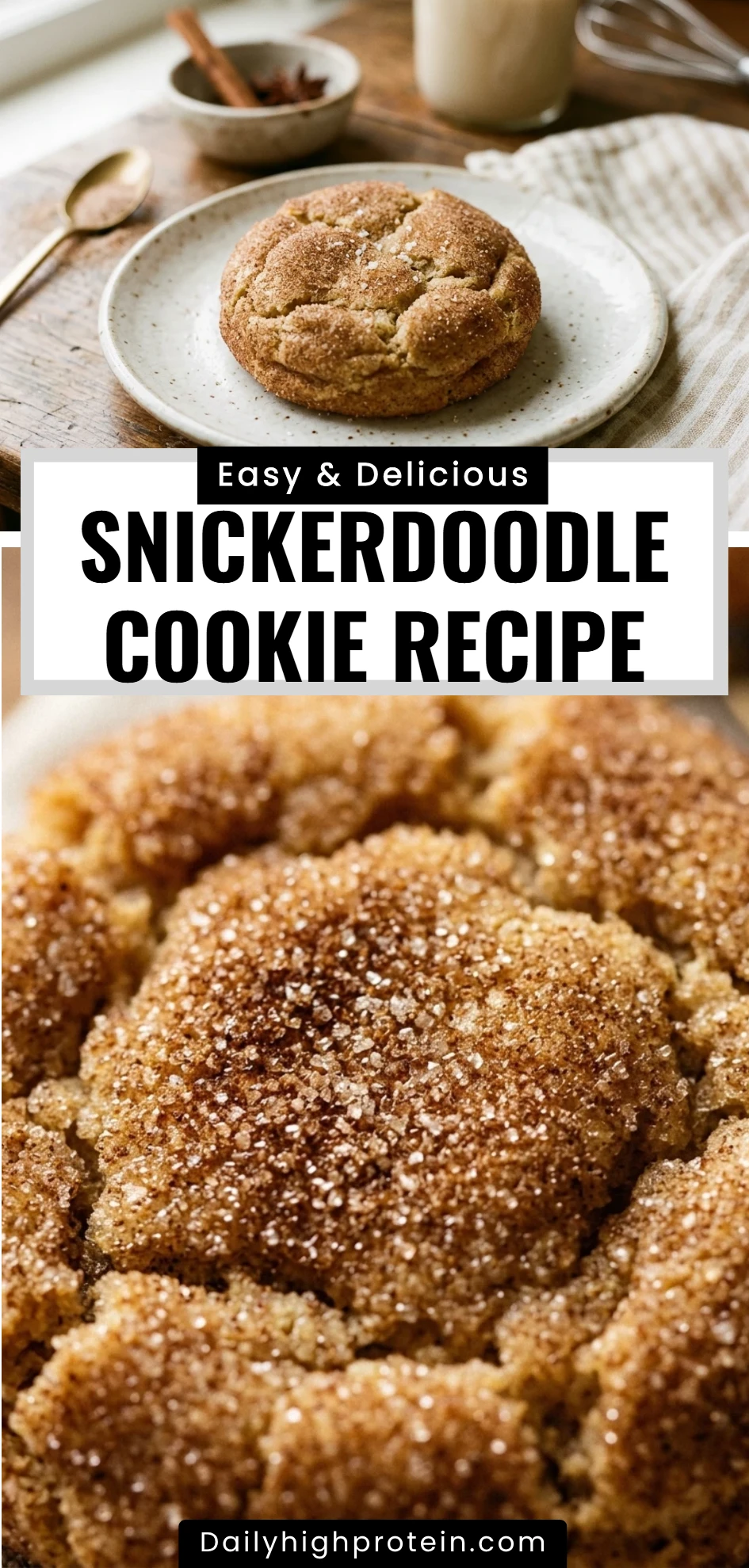 snickerdoodle cookie recipe