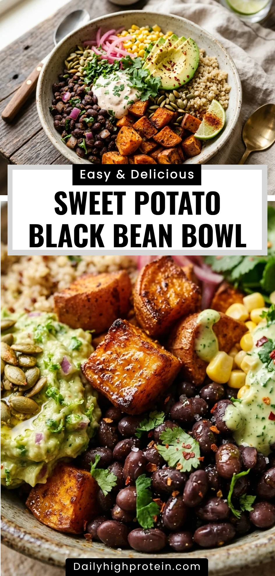 Sweet Potato Black Bean Bowl
