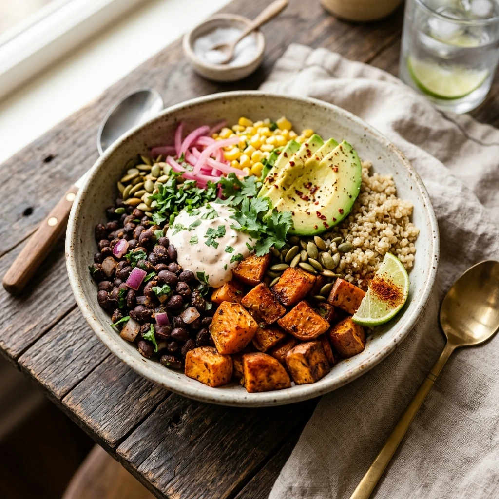 Sweet Potato Black Bean Bowl