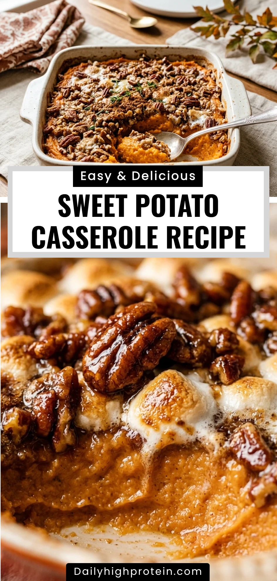 sweet potato casserole recipe