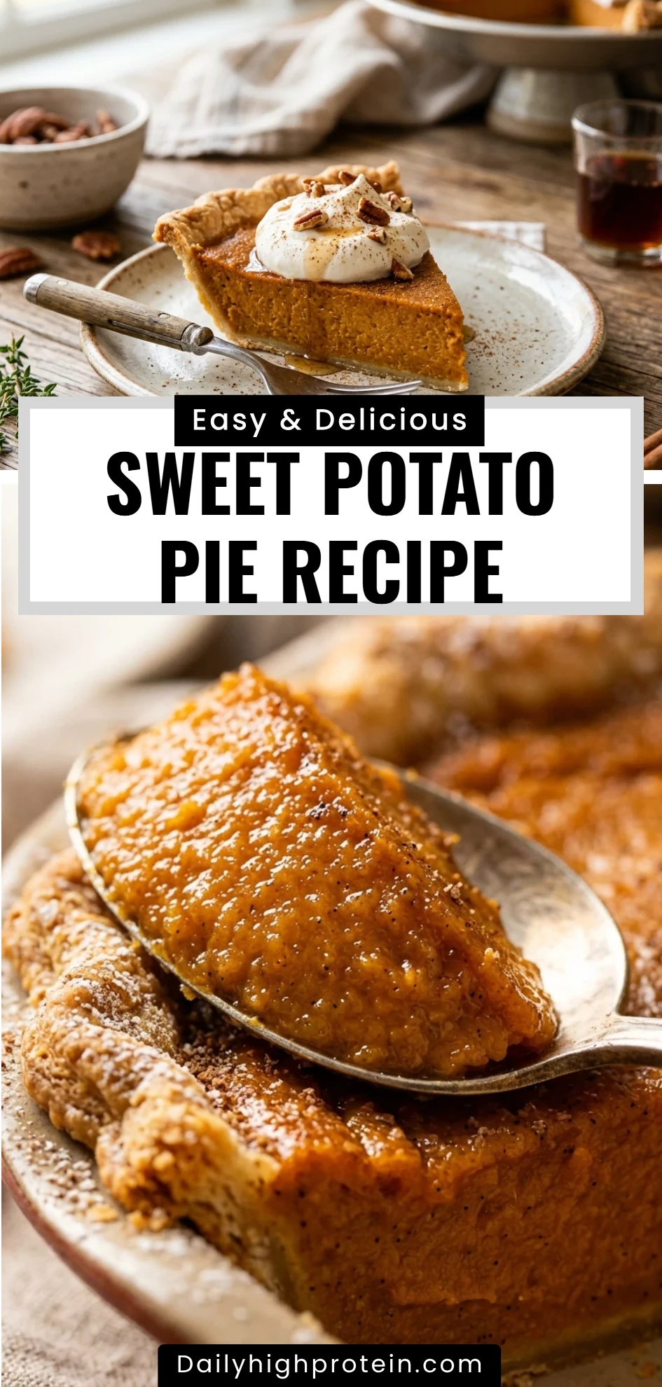 sweet potato pie recipe