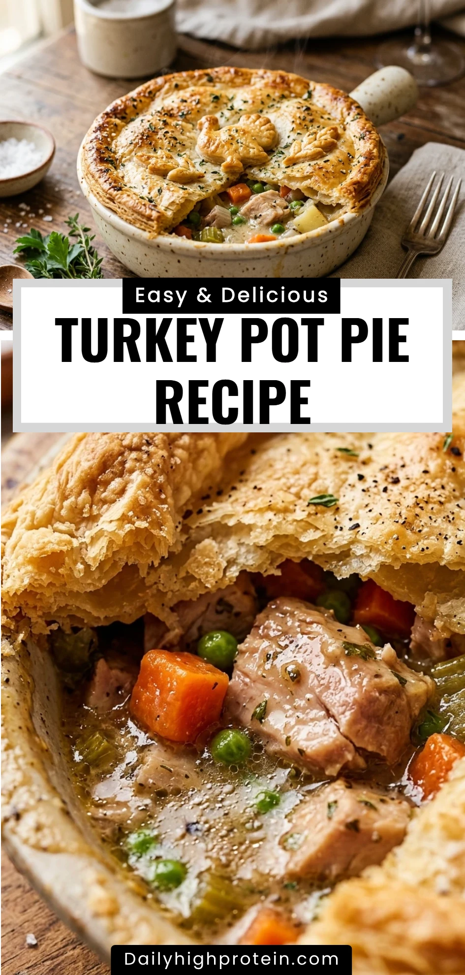 turkey pot pie recipe