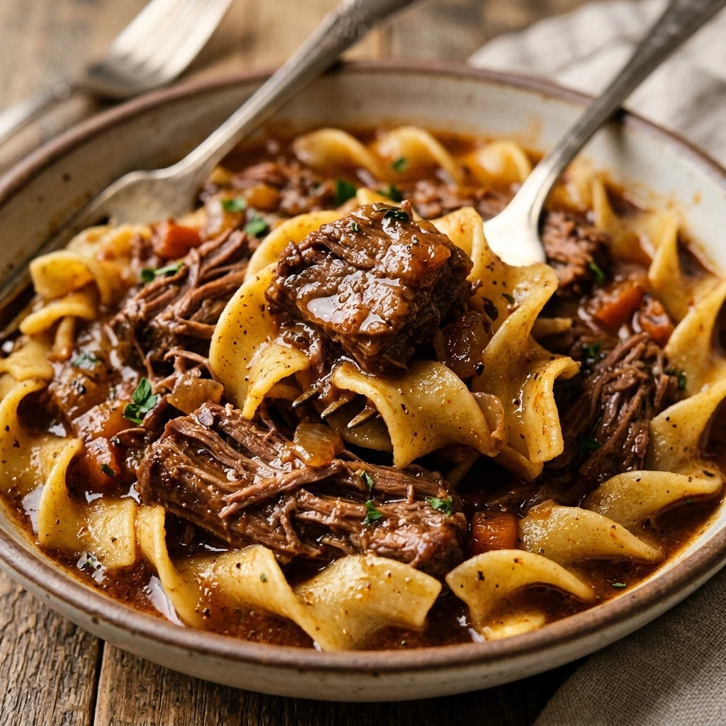 Amish Beef And Noodle Goulash Recipe