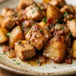 Maple Bacon Chicken Breakfast Hash Recipe - HALAL Chicken