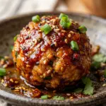 Sticky Gochujang Chicken Meatballs Recipe