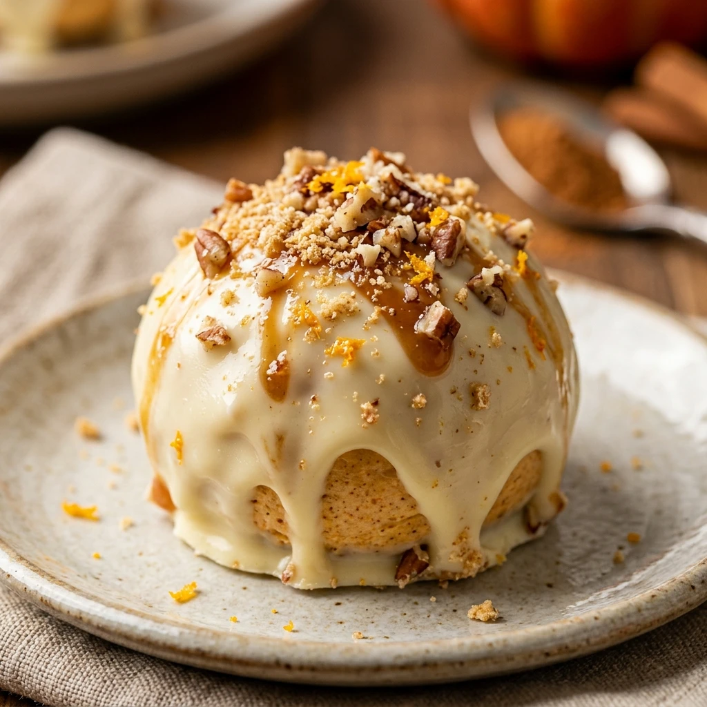 White Chocolate Pumpkin Cheesecake Balls Recipe